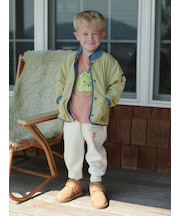 【撥水】ナイロン×フリースリバーシブルブルゾン