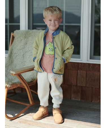 【撥水】ナイロン×フリースリバーシブルブルゾン