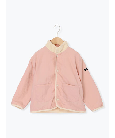 【撥水】ナイロン×フリースリバーシブルブルゾン