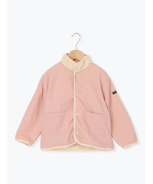 【撥水】ナイロン×フリースリバーシブルブルゾン