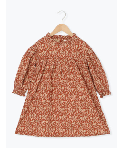 花柄ワンピース