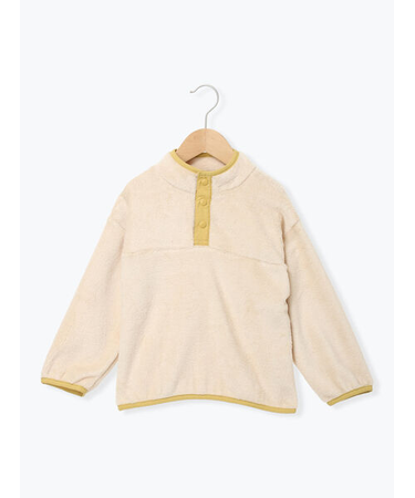 両面ボアアノラックトレーナー