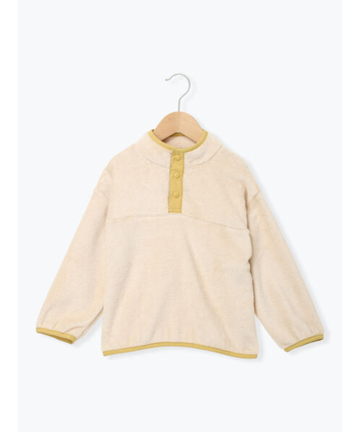 両面ボアアノラックトレーナー