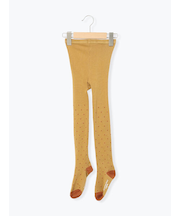 ドット柄カラータイツ