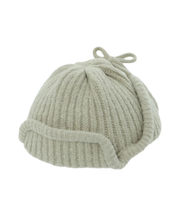 リブニットフライトキャップ