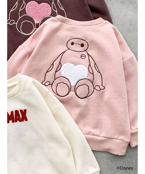 【Disney】ベイマックス/ハート刺繍トレーナー