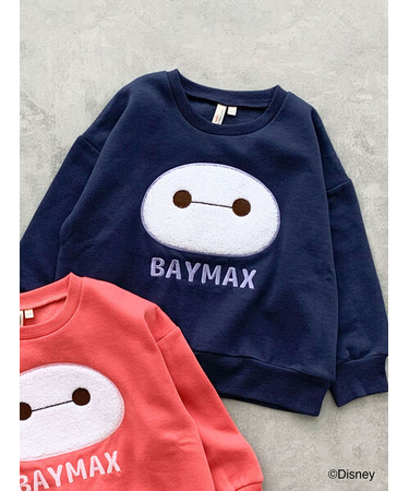 【Disney】ベイマックス/刺繍アップリケトレーナー