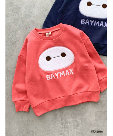 【Disney】ベイマックス/刺繍アップリケトレーナー