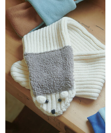 ハリネズミマフラー