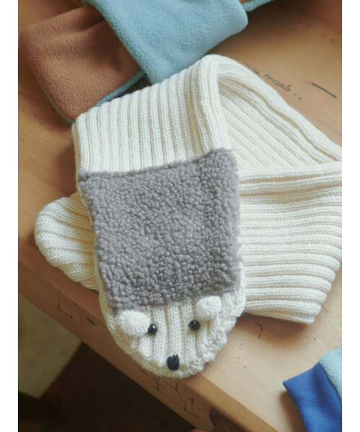 ハリネズミマフラー