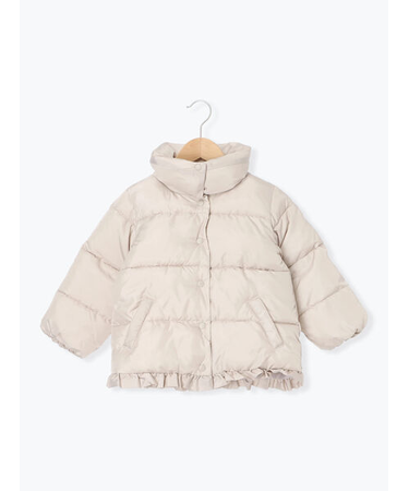 【撥水】中綿スタンドカラーブルゾン