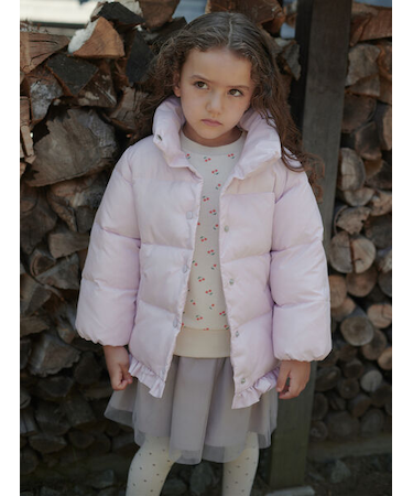 【撥水】中綿スタンドカラーブルゾン