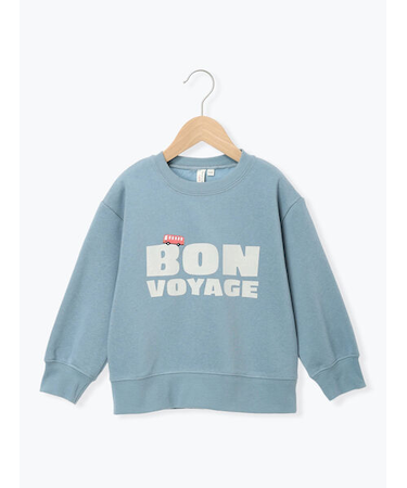 バス刺繍裏起毛トレーナー