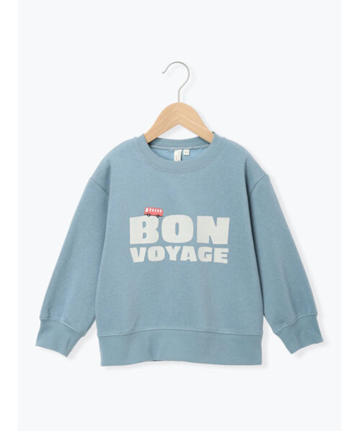 バス刺繍裏起毛トレーナー