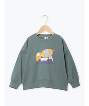 働く車プリントトレーナー