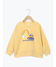 働く車プリントトレーナー