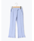 カットツイル裾フリルフレアパンツ