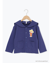 【おさるのジョージ】セーラーカラーカーディガン