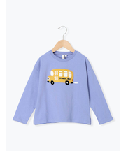 スクールバスさがら刺繍ロンT