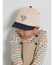 シュナウザー刺繍キャップ