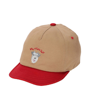 シュナウザー刺繍キャップ