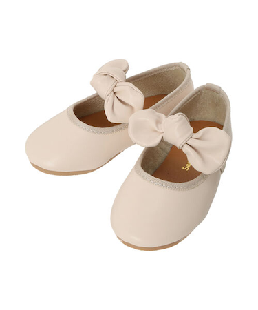 リボンバレエシューズ