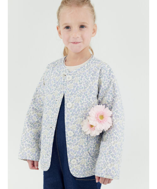 花柄キルトジャケット