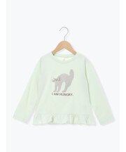 ネコさがら刺繍ロンT