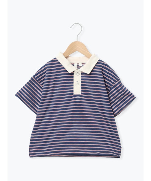 マルチボーダーポロシャツ