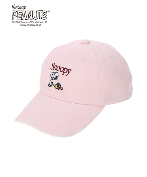 【FRUIT OF THE LOOM】PEANUTS 刺繍キャップ