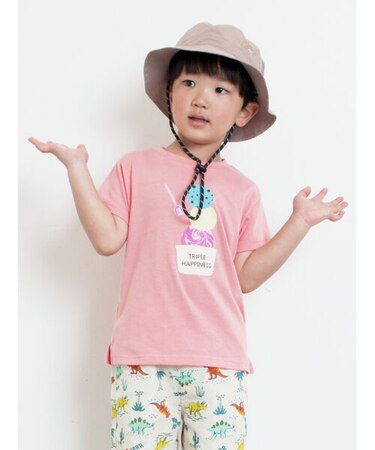 【吸水速乾】アイスプリントTシャツ