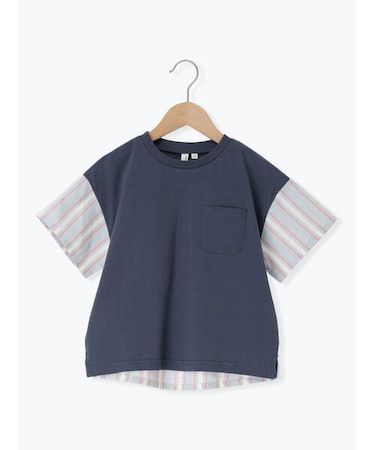 ☆ストライプ切替Tシャツ