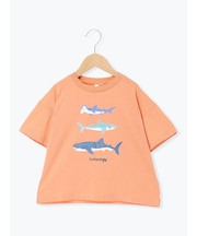【吸水速乾】サメプリントTシャツ