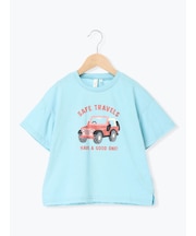 【吸水速乾】車プリントTシャツ