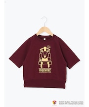 【きかんしゃトーマス】6分袖スウェットTシャツ