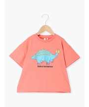 【吸水速乾】恐竜プリントTシャツ
