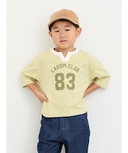 ナンバープリント7分袖Tシャツ