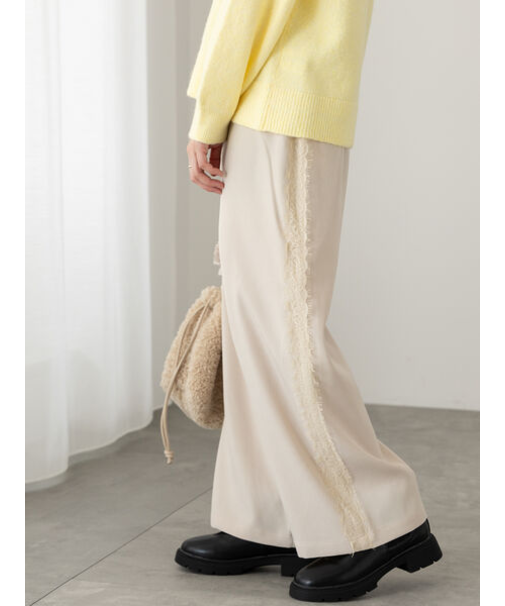 サイドレースイージーパンツ