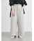 ウエストリボンタックワイドデニムパンツ《2025spring catalog item》