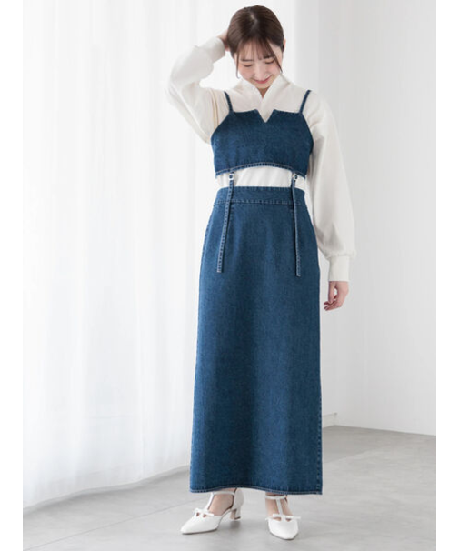 ビスチェ2WAYキャミワンピース(セットアップ可)《2025spring catalog item》