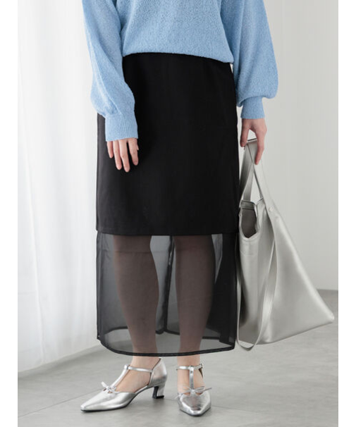 シアーレイヤードセットスカート《2025spring catalog item》