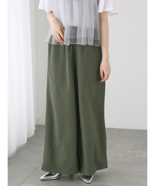 【イージーケア】無地/ドットイージーパンツ