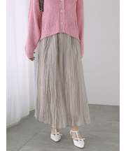 シャイニークリンクルスカート《2025spring catalog item》