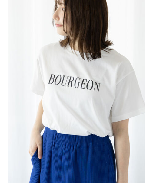 【接触冷感】フロントロゴプリントTシャツ