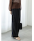 サイドラインストレートパンツ