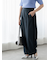 サイドラインストレートパンツ