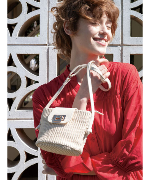 雑材ミニショルダーバッグ《2025summer catalog item》