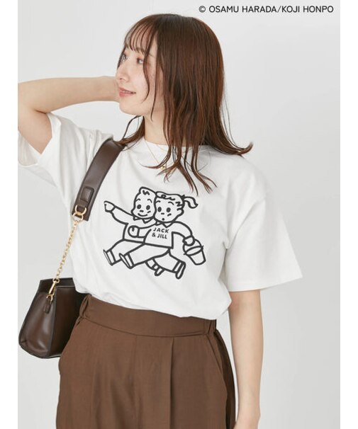 【OSAMU GOODS×Te chichi TERRASSE】フロントプリントTシャツ