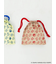 【OSAMU GOODS×Te chichi TERRASSE】総柄巾着ポーチ