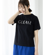 ラインストーン×刺繍Tシャツ
